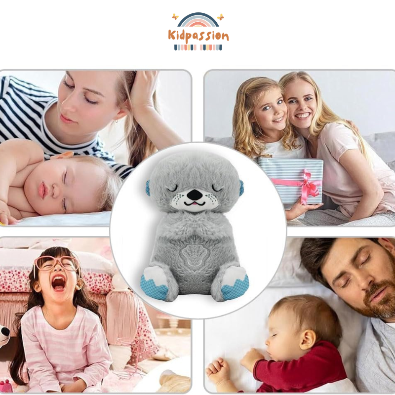 Peluche relajante para bebé que simula respiracion