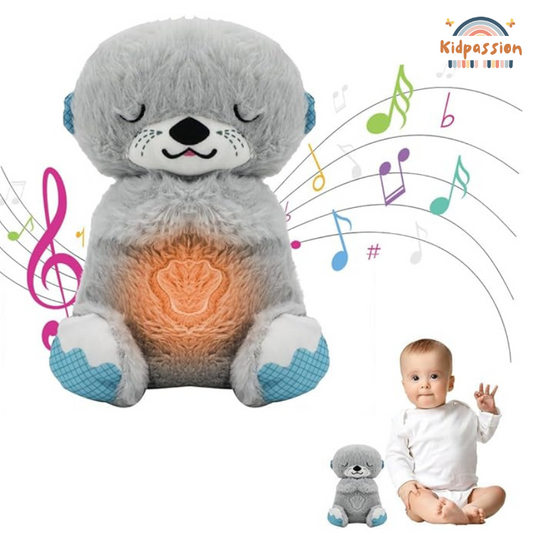 Peluche relajante para bebé que simula respiracion